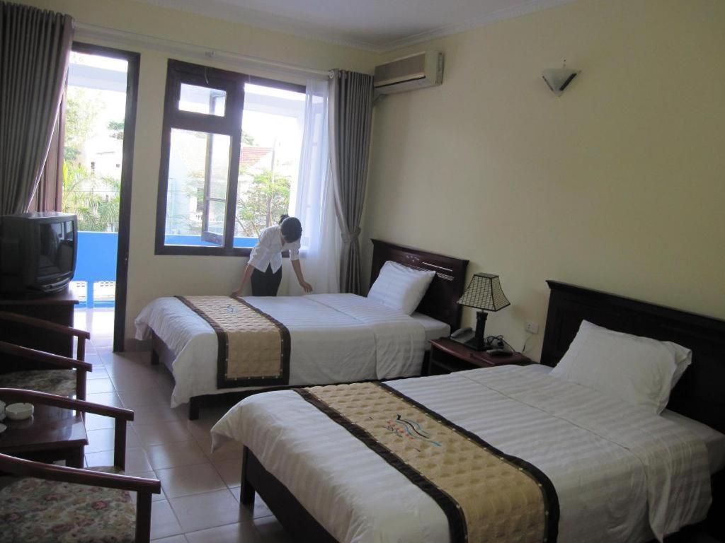 Hai Au Hotel Hai Phong Exterior photo